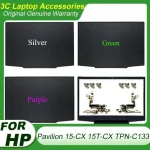 New Laptop LCD Back Cover For HP Pavilion 15-CX 15T-CX 15-CX0020NR TPN-C133 Rear Lid Front Bezel Hinge Top Case Green L20314-001 (New)