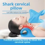Cervical Spine Stretch Neck Shoulder Relaxer Cervical Muscle Relaxation Shoulder Massage Pillow Spine (New)
