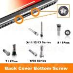50 100 Back Cover Bottom Screws for iPhone 13 11 12 Pro Max (New)