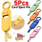 Universal Sim Card Eject Pin Needle with Storage Case (New)
