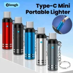 Mini Type C Mobile Phone Cigarette Lighter Air Blowing Cigarette Lighter Outdoor Safety (New)