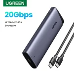 UGREEN 20Gbs M2 SSD Enclosure NVME SATA Dual Protocol M.2 to USB C (New)