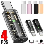 USB Type C To 3.5MM Headphone Adapter Jack Audio USB (New)