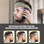 1 2 Hair Cutting Positioning Comb Flat Top Comb, Neckline Shaving Template And Hair (New)