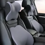 Memory Foam Car Universal Headrest Lumbar Cushion Back Cushion Lumbar Pillow Car Comfort (New)