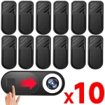 10-Webcam Cover Laptop Camera Cover Universal Lenses Privacy Sticker (New)