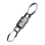 Titanium Alloy Mini Keychain Portable Quick Dismantling Durable Household Outdoor EDC Tool (New)