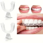 2 4 6 Silicone Mouth Guard Teeth Protector Night Guard Mouth Tray for Bruxism Grinding (New)