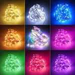 USB LED String Lights Copper Wire Fairy Warm White Garland Home Christmas Wedding (New)