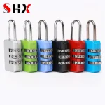 3 Digits Multifunctional Combination Lock Luggage Fitness Cabinet Backpack Travel Anti theft Aluminum Alloy (New)