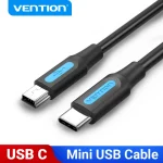 Vention USB C to Mini USB Cable Type C Adapter (New)