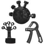 Finger Hand Strengthener Ergonomic Hand Ball Gripper Exerciser Anti Slip Finger Exerciser Ball (New)