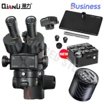 Qianli Gorilla 6558 Trinocular Microscope 6.5X-58X Zoom Industrial Thermal 4K (New)
