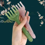 5 Claw Resin Meridian Massage Brush Gua Sha Acupoint Unblocking Facial Tools Hair (New)