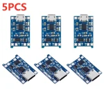5 5V 1A Micro USB Type c 18650 Lithium Battery Charging Board Charger Module Protection (New)