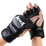 Kick MMA Boxing Gloves for Men Women PU Karate Muay Thai Guantes De (New)