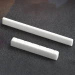 6 String Classical Guitar Nut Saddle Set   Cattle Bone Bridge Parts 80mm 52mm Size (New)