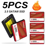 5PCS SSD Solid State Drive 120GB 128GB 240GB SSD SATA SATA3 (New)