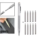 11 Alloy Scribe Pen Carbide Scriber Pen Metal Wood Glass Tile Cutting Marker (New)