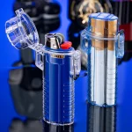 1 Waterproof Lighter Case for BIC Classic Regular Lighter J6 EDC Cigarette Case (New)