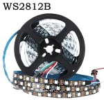 WS2812B 5050 RGBIC Smart LED Strip WS2812 Individually Addressable IC 30 60 144Pixels Leds m Light DC5V (New)