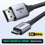 UGREEN Mini HDMI Compatible to HD Cable 8K 60Hz for Raspberry Pi Zero Graphics Video (New)