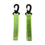 High Visibility Reflective Safety Reflective Keychains Outdoor Backpacks Webbing Material Keychains Outdoor Tool (New)