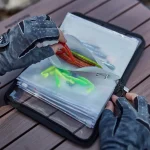 Waterproof PVC Fishing Lure Bag Transparent Tackle Storage Case Clear Fake Bait Organizer (New)