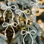 12 Elegant Bow for Christmas Tree Decoration,Twist Tie Bows for Wreaths,Gift Wrapping, Wedding (New)