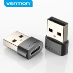 Vention USB Type-C Adapter Type C to USB 2 Headphone (New)