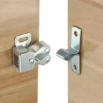 Press The Home Wardrobe Door Buckle Touch The Bead Magnetic Dual Wheel Spring (New)