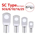 Battery Block Connector 100pcs SC Type Wire Nose Terminal SC6 SC8 SC10 SC16 (New)