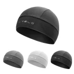 Cycling Cap Breathable Moisture Wicking Running Hiking Motorcycle Elastic Cap Absorbent Quick Dry (New)