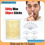 Portable Nose Hair Stick Wax Bean Set Nose Wax Applicators For Painless Nose (New)