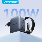 Vention USB C Charger 100W GaN Charger MacBook Laptop (New)