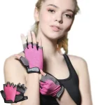 Professional Gym Fitness Breathable Anti Slip Women Men Half Finger Summer Fishing Cycling Fingerless (New)