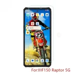 Tempered Glass IIIF150 Raptor 5G Screen Protectors Transparent (New)