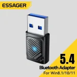 Essager Bluetooth Adapter USB Bluetooth 5.4 PC Dongle Adaptador (New)