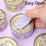 Cute Cat Paw Pet Food Can Opener Easy Ring Pull Opener Tool for (New)