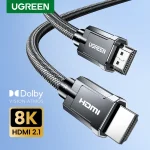 UGREEN 8K HDMI Compatible Cable for Xiaomi TV Box PS5 Ultra High Speed Certified (New)