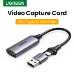 UGREEN Video Capture Card 4K HDMI to USB Type c Video Grabber for  Computer (New)