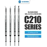 SUNSHINE SS-C210 Integrated Soldering Iron Tips and Heating Core Efficient (New)