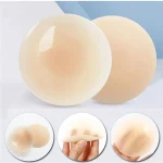 1 Pair Reusable Breast Petals Nipple Cover Invisible Petal Adhesive Strapless Backless Stick (New)