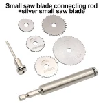 Wood metal 22 44mm mini circular saw blade hexagonal handle 40Cr connection saw blade (New)