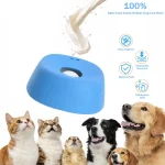 Anti Choking Slow Feeder Dog Bowl Non Slip 46085 Cup   Lick Toy for Liquid (New)
