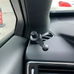 Universal Car Air Vent Clip Mount 17mm Ball Head Base Spiral Hook for (New)