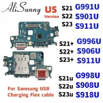 USB Charging Port Flex Cable Samsung S23 S21 Plus (New)