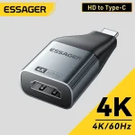 Essager USB Type-C to HDMI-Compatible DP VGA Mini DP Adapter4K@120Hz (New)