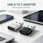 2 USB To Type C OTG Adapter USB USB C Male To Micro USB (New)