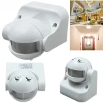 AC 220V   240V 180 Degree Outdoor IP44 PIR Infrared Motion Sensor Detector (New)